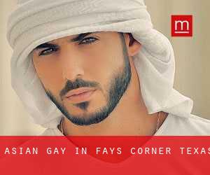 Asian Gay in Fays Corner (Texas)