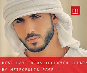 Deaf Gay in Bartholomew County by metropolis - page 1