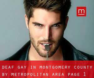 Deaf Gay in Montgomery County by metropolitan area - page 1