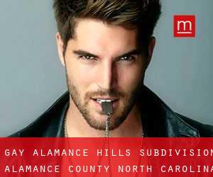 gay Alamance Hills Subdivision (Alamance County, North Carolina)