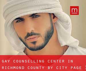 Gay Counselling Center in Richmond County by city - page 1